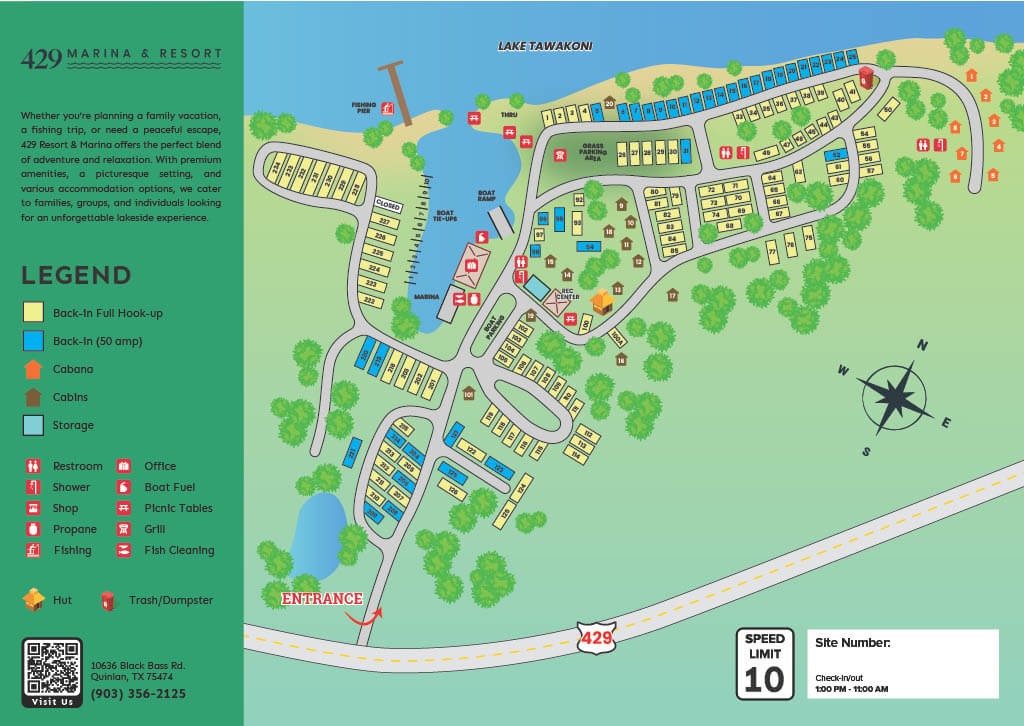 429 Marina Park Map